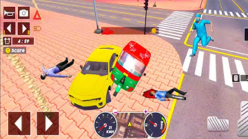 Tuk Tuk auto rickshaw driver 3D game - #212 auto rickshaw driving game - Android iOS Gameplay