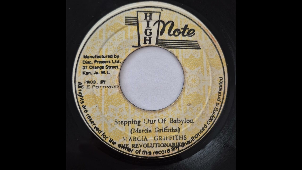 Marcia Griffiths - Stepping Out Of Babylon - High Note 7inch 1977