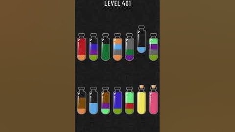 Soda Sort Puzzle - level 401