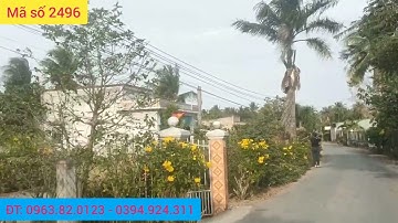 Bán 624m² đất mặt tiền đường nhựa, giá 1 tỷ 250 triệu ở Gò Công Tây, Tiền Giang - MS 2496