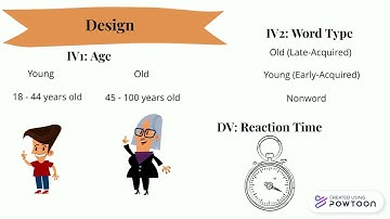 The Influence of Age in the Lexical Decision Task