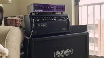 Mesa-Boogie JP-2C. Quick iPhone demo. With Ernie Ball Music Man JP15 guitar.