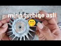 skill penggunaan mesin gerinda dalam pembuatan mini jet turbine