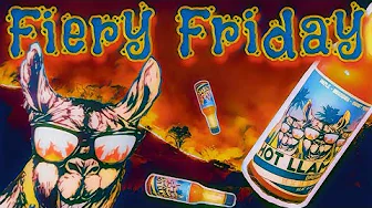 How HOT is HOT Llamas Drunk Canuck - Maple Bourbon Ghost Pepper Hot Sauce? | Fiery Friday!
