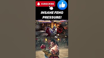 Tekken 8 : It Is Not Easy To Handle Feng Poking Pressure!. #shorts #shortsvideo  #tekken8 #fengwei