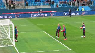 Friendly Russia vs Spain | Keepers Training 2