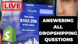 Answering ALL Dropshipping Questions (Ecom Inner Circle Release + Giveaways) screenshot 2