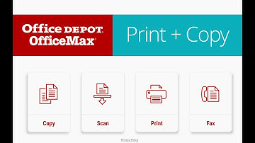 Office Depot Print and Copy Self Service Printer