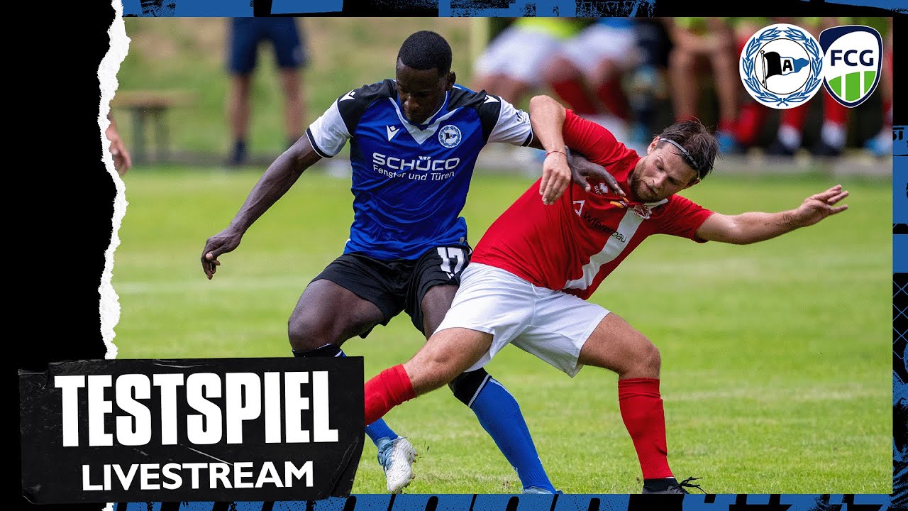 LIVE Testspiel - Arminia Bielefeld gegen FC Gütersloh