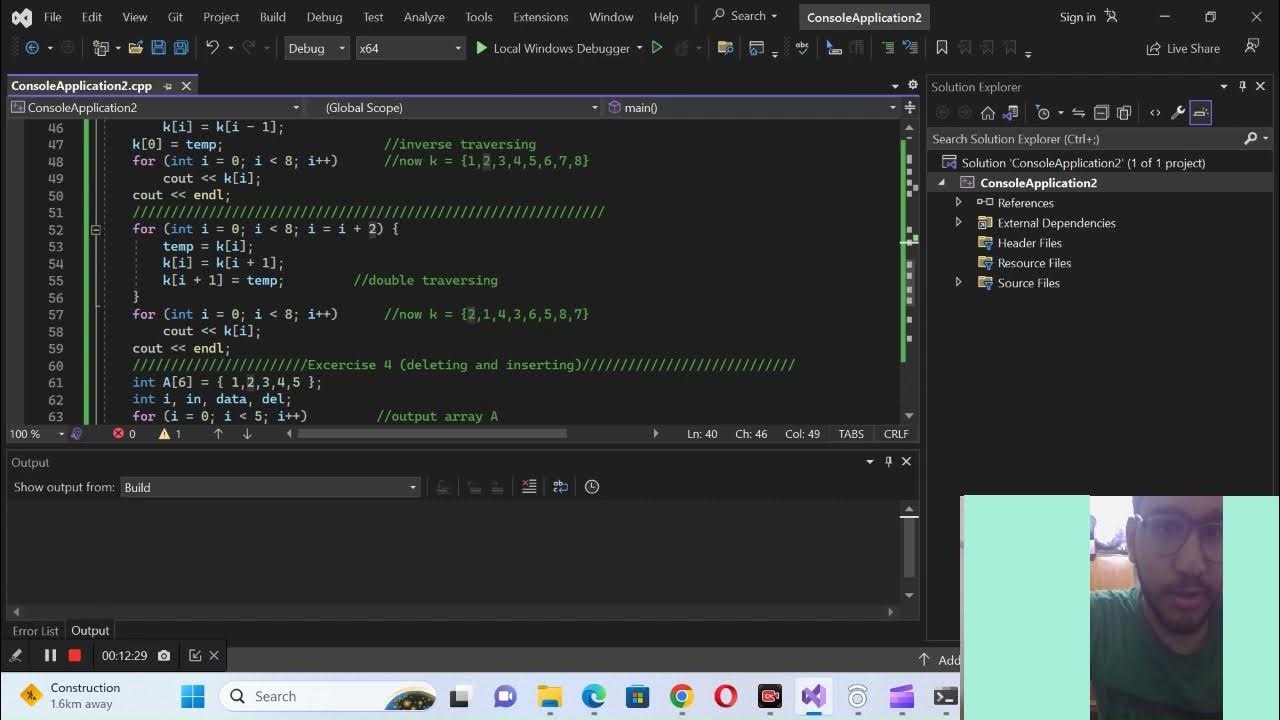 c++ part 2 (Arrays) - YouTube