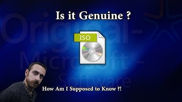 How To Verify if the Microsoft Windows ISO Is Genuine ?