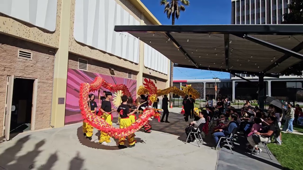 Lion Dance at Anaheim Central Library February 22, 2026 Part 1