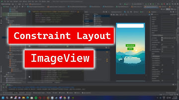 Android Constraint Layout Responsive Background and Image View