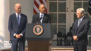President Obama nominates Merrick Garland for Supreme Court