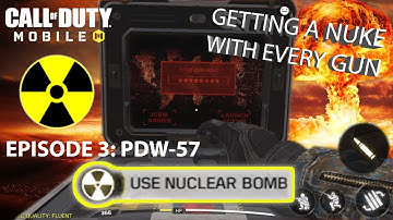 Getting a Nuke with every gun - Episode 3: PDW-57 - COD Mobile