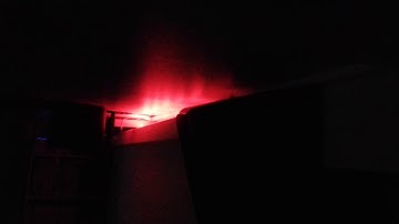 Test 1 Ambilight DIY - Knight Rider (ws2813 + nodemcu + raspberry)