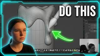 Sculpting. Blender Mini Tutorial (#73)(S4) #cgi #3dart #blender3d