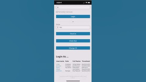 Try Kronos/UKG Mobile Punch: Clock In/Out with Your Badge!