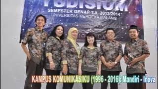S1 ILMU KOMUNIKASI: KAMPUS KOMUNIKASIKU 1996-2016 (CIPTA LAGU)