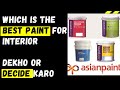 Difference between asian tractor emulsion premium royale apcolite washable paint plastic paint