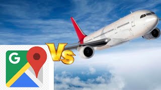 Google map tracking me on a plane so cool screenshot 5
