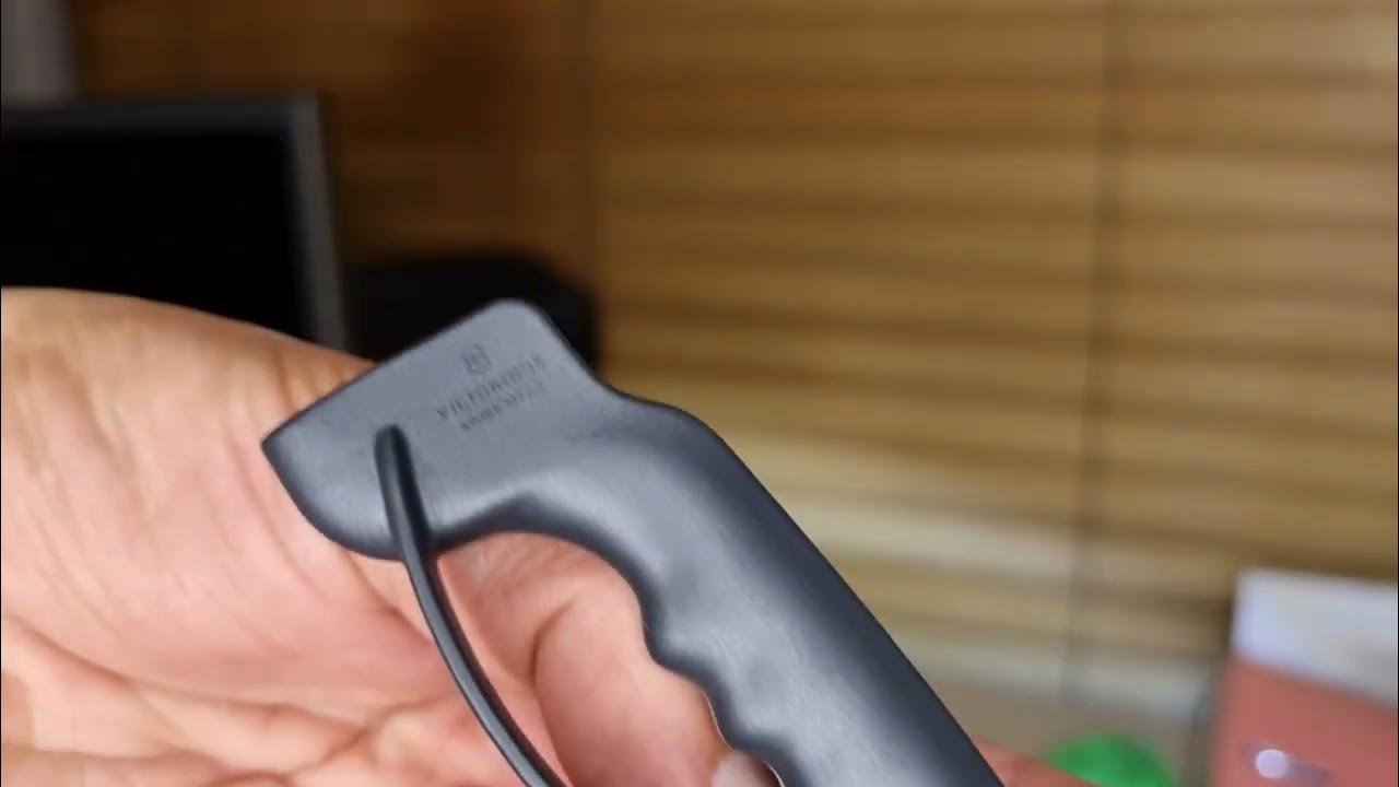 Victorinox knife sharpener test YouTube