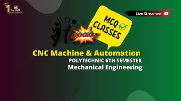 cnc machine objective questions | Part-5 | bteup mcq | cnc machine quiz | cnc machine mcq