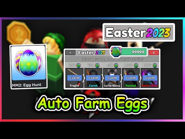 MURDER MYSTERY 2 Script Pastebin 2023 UPDATE EASTER AUTO FARM EGG, ESP, INVISIBLE