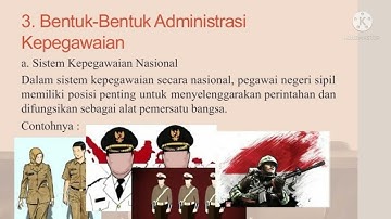 KD 3 Sistem Administrasi Kepegawaian