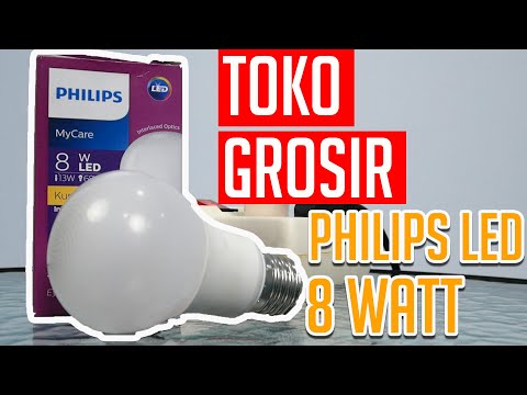 Review Lampu Philips LED 30 watt. 