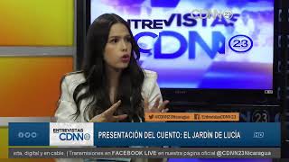 Presentación del cuento "El Jardín de Lucía" de la creadora de contenido Diana Navarro