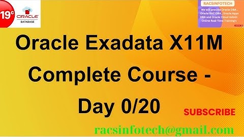 Oracle Exadata key Features and some monitoring tools/commands - Day 0/20