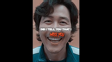 Did I Tell You That I Miss U 😔 | Player 456 ( Seong Gi hun ) Edit | Squid game S1 #squidgame2 #456
