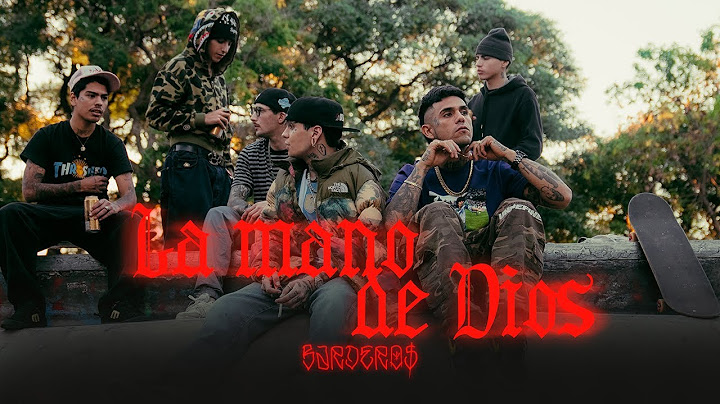 BARDERO$ - La mano de Dios (Video Oficial)
