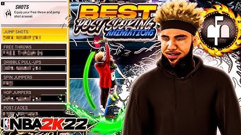 THE BEST POST SCORER ANIMATIONS AND BADGES IN NBA2K22! BEST POST SCORER ANIMATIONS 2K22! BEST BADGES