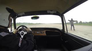 NoFlyZone Midwest Sunbeam Tiger vs GT- R 1/2 mile race