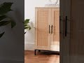 Best Choice 2-Door Rattan Cabinet: A Fresh Home Storage Essential #rattanfurniture