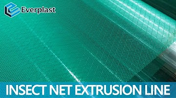 Insect Net extrusion machine line | Net production line | Everplast