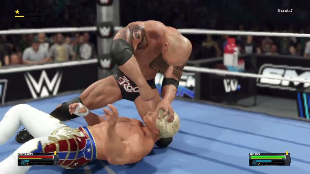 Cody Rhodes vs The rock -Smackdown febuary 27th