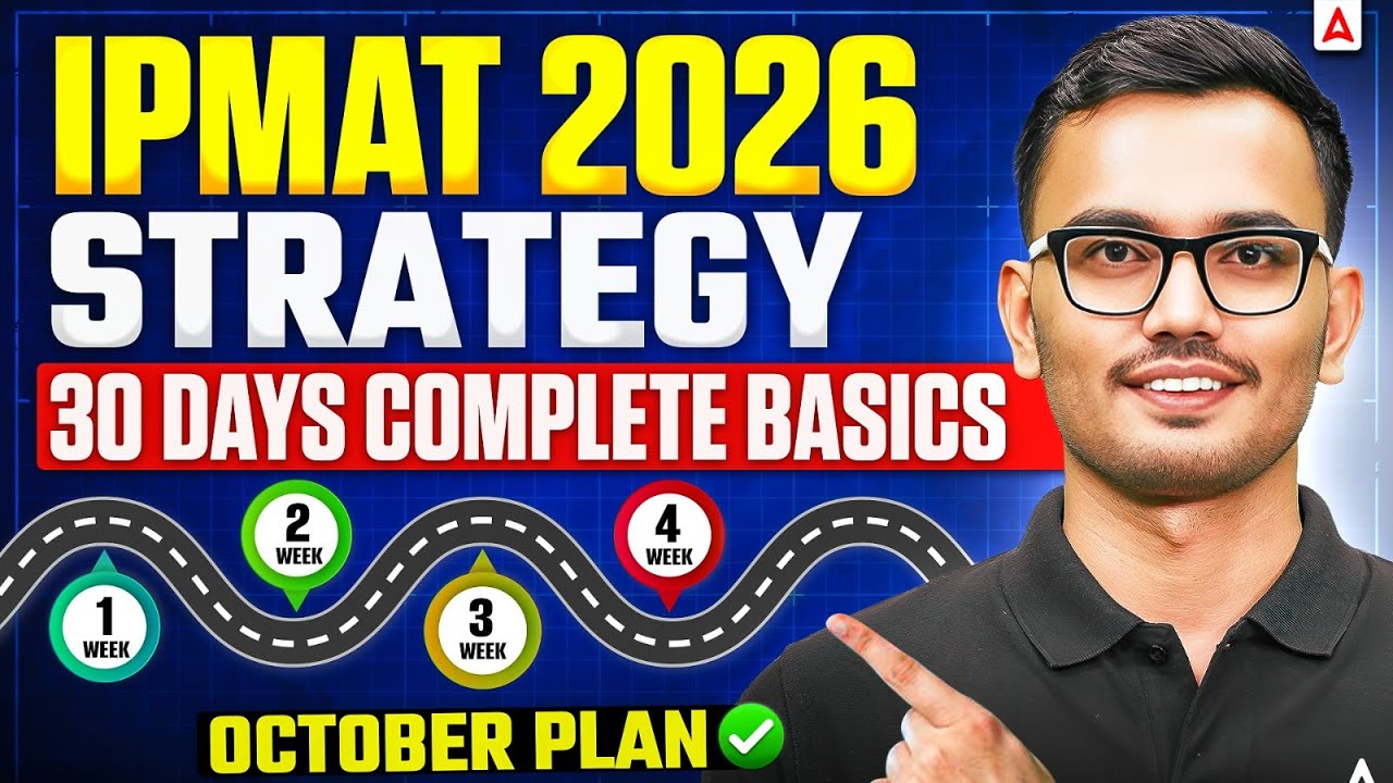 IPMAT 2026 Preparation Strategy | IPMAT Revision Strategy 2026 | By ...