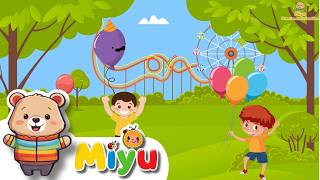 🌈🐸 ¡Aprende los COLORES con la Rana y Globos de Colores! Canciones Infantiles - Miyu ✨🎵