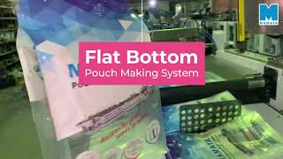 Mamata | Flat Bottom Pouch Making System (Running 100 % Recyclable PE Film)