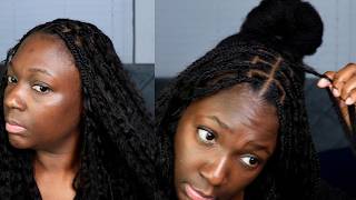 I did my own boho braids | No synthetic braiding hair used