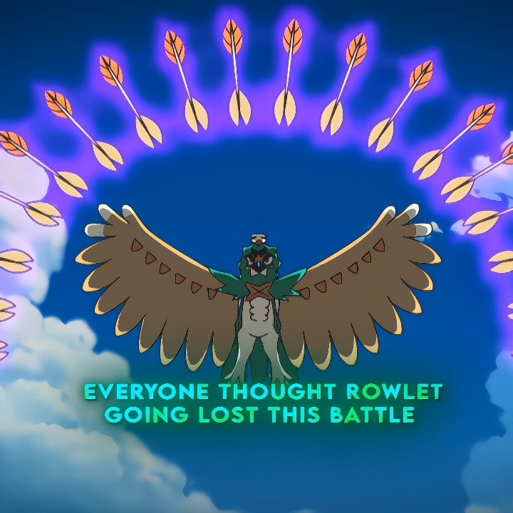 Rowlet aura 💀 | Pokemon edit | #pokemon #anime #pokémon #edit #fyp