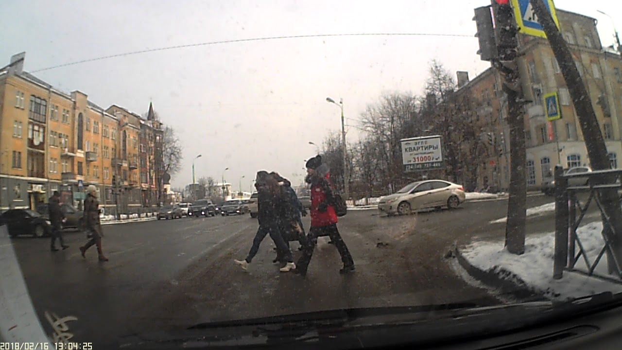 Псковские дороги зимой