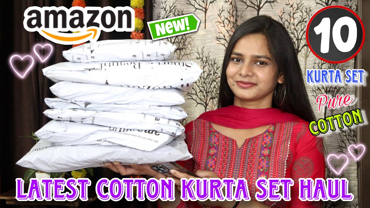 Amazon Cotton Kurta Set Haul | Amazon Summer Special Suit sets | Jyoti Raj
