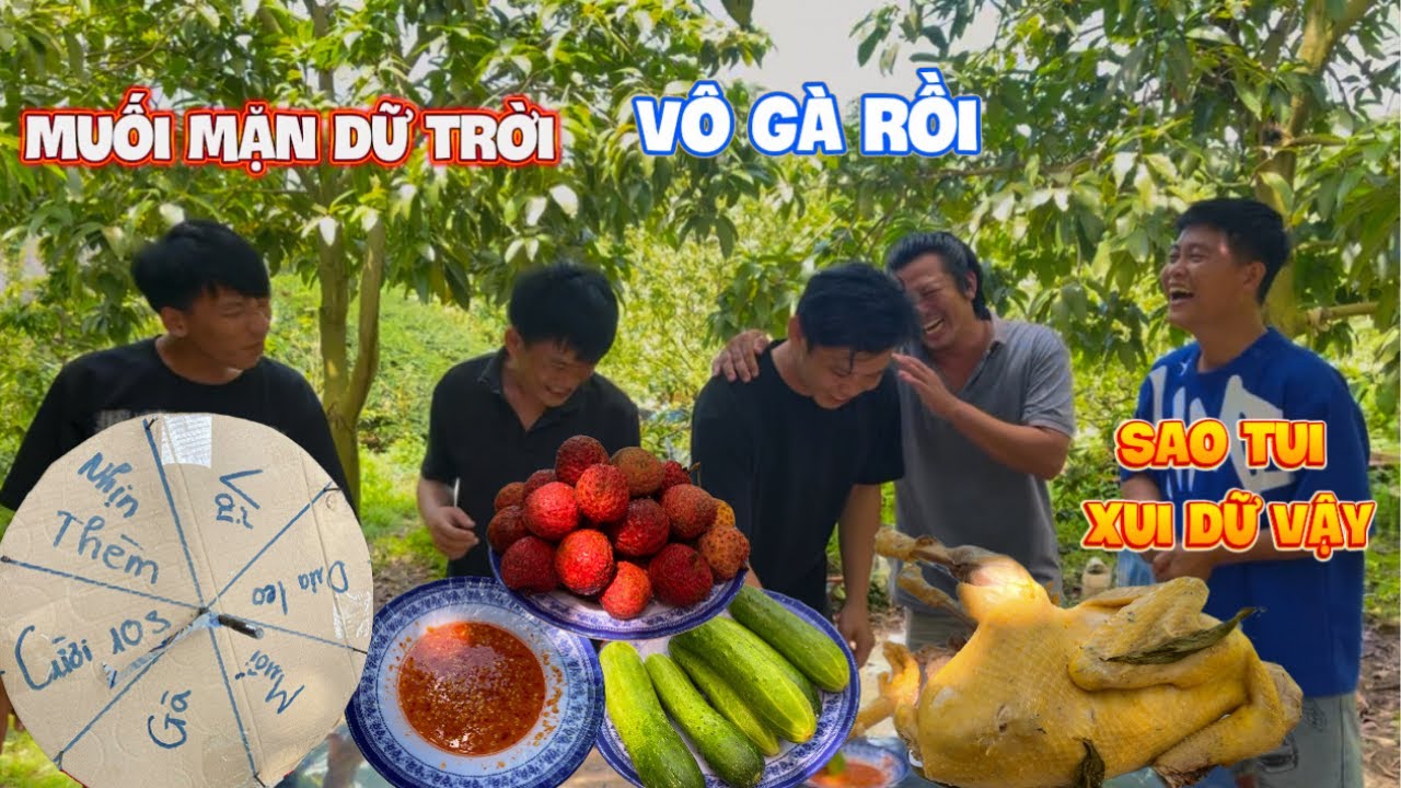 Vòng quay nhân phẩm nhịn thèm con gà thơm ngon ai cũng chảy nước miếng  | HoàiPhong TV