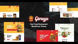 How to Create Fast Food, Coffee Shop Website with Gloreya WP Theme