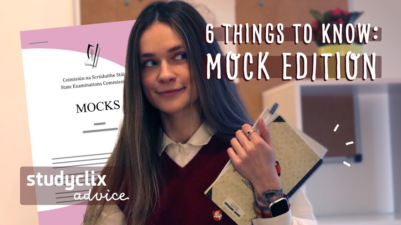MOCK STUDY GUIDE ✍️ Before and During the Pre Exams ! Leaving Cert