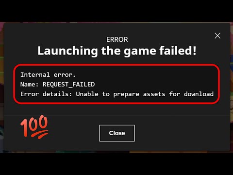 Minecraft launcher unable to prepare assets for download - launching the game failed/request failed @Teconz